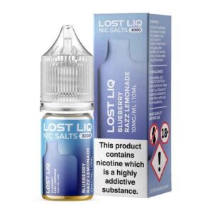 BLUEBERRY RAZZ LEMONADE 10ML NIC SALT LOST LIQ