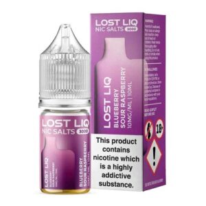 BLUEBERRY SOUR RASPBERRY 10ML NIC SALT LOST LIQ