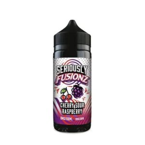 CHERRY SOUR RASPBERRY 100ML E LIQUID SERIOUSLY FUSIONZ