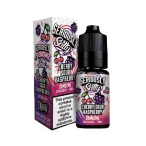 CHERRY SOUR RASPBERRY SERIOUSLY FUSIONZ 10ML DOOZY NIC SALTS
