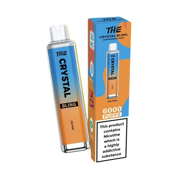 THE CRYSTAL BLING 6000 DISPOSABLE VAPE KIT 20MG - Image 11