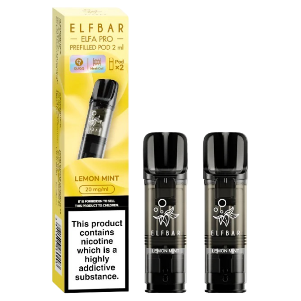ELF BAR ELFA PRO PREFILLED PODS 20MG (2 PACK) - Image 38