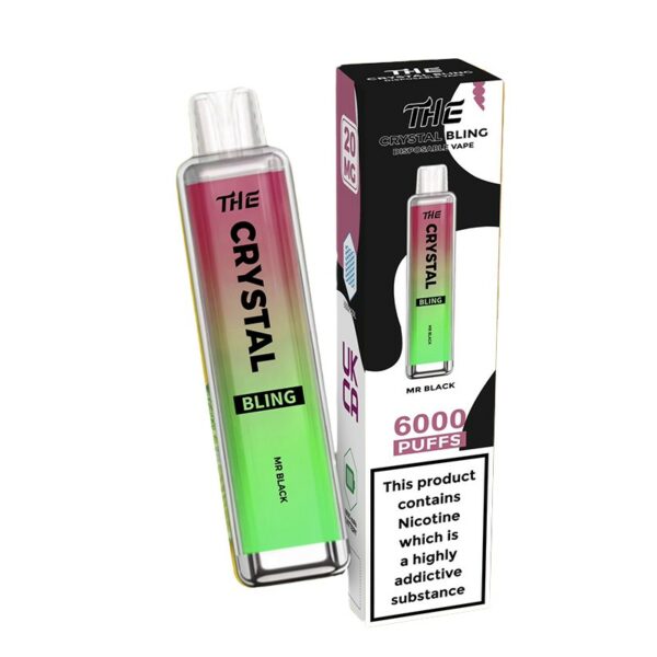 THE CRYSTAL BLING 6000 DISPOSABLE VAPE KIT 20MG - Image 12