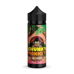 PEACH & RASPBERRY 100ML E LIQUID CHUNKY MONKEY
