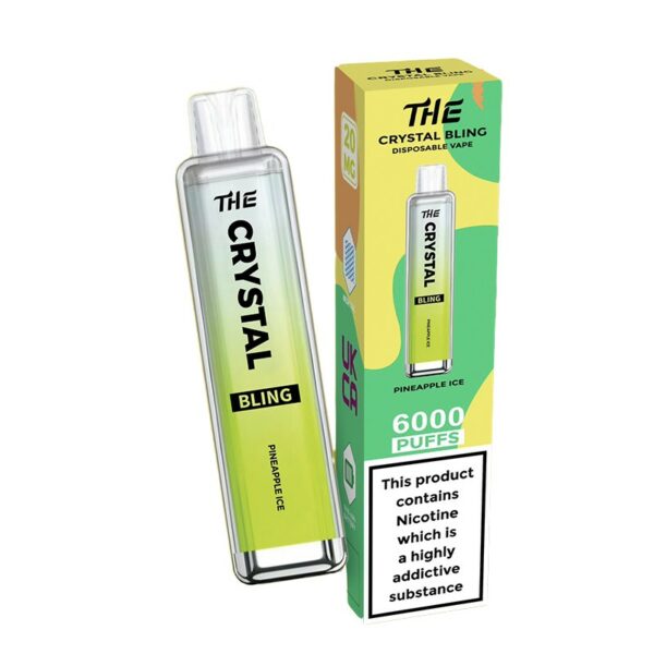 THE CRYSTAL BLING 6000 DISPOSABLE VAPE KIT 20MG - Image 12