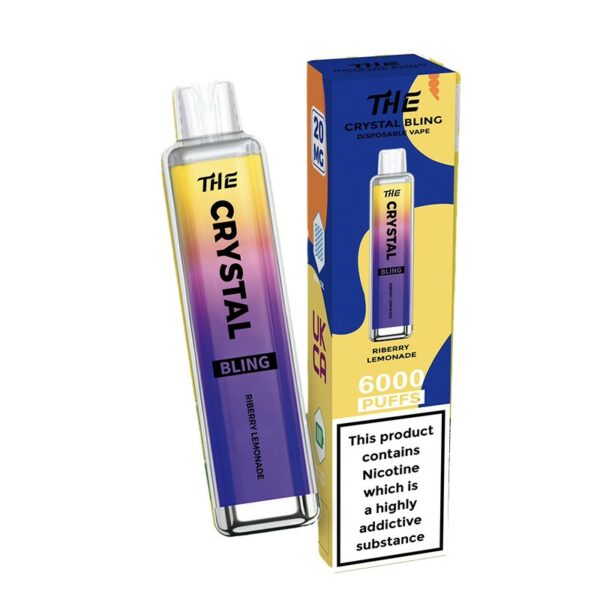 THE CRYSTAL BLING 6000 DISPOSABLE VAPE KIT 20MG - Image 13