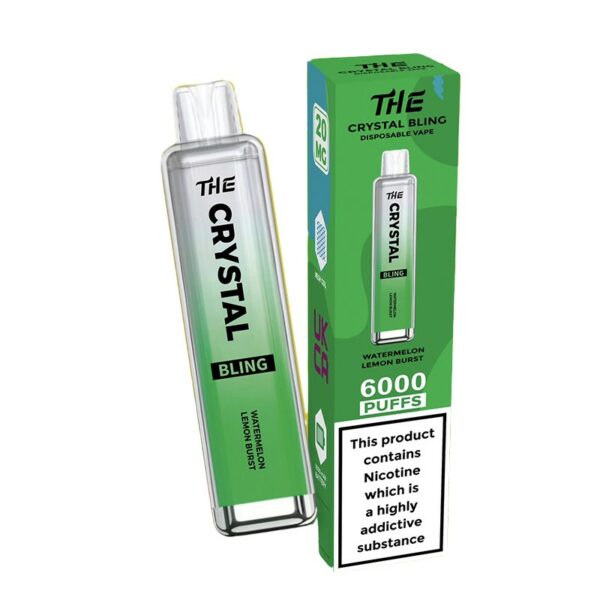 THE CRYSTAL BLING 6000 DISPOSABLE VAPE KIT 20MG - Image 14