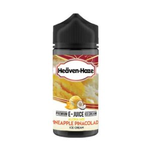 ALOHA MIX PINEAPPLE PINACOLADA ICE CREAM 100ML E LIQUID HEAVEN HAZE EXP