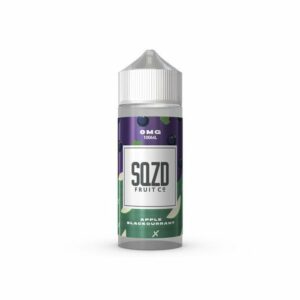 APPLE BLACKCURRANT 100ML E LIQUID SQZD FRUIT CO