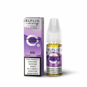 BLACKCURRANT ANISEED 10ML NIC SALT ELFLIQ BY ELFBAR