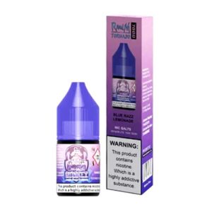 BLUE RAZZ LEMONADE 10ML NIC SALT R AND M TORNADO 7000