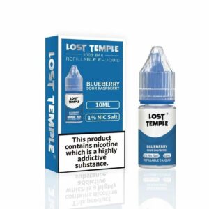 BLUEBERRY SOUR RASPBERRY 10ML NIC SALT LOST TEMPLE