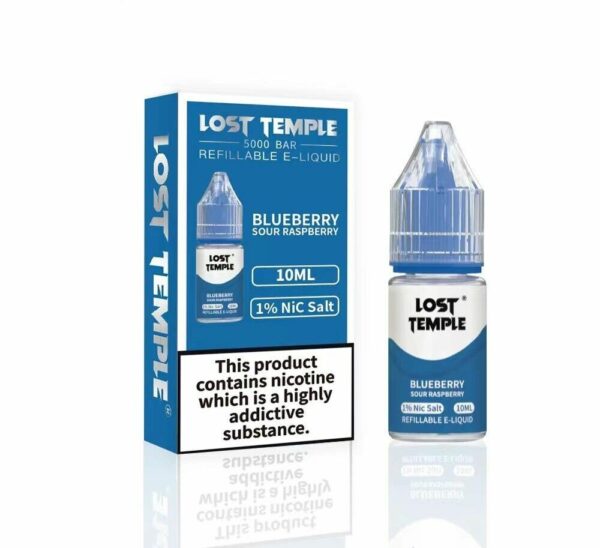 BLUEBERRY SOUR RASPBERRY 10ML NIC SALT LOST TEMPLE