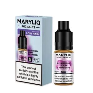 BLUEBERRY SOUR RASPBERRY 10ML NIC SALT MARYLIQ