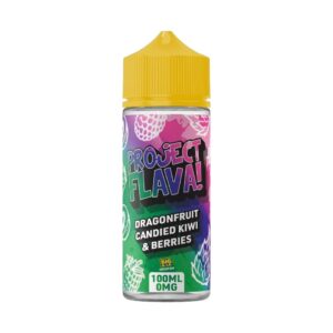 DRAGONFRUIT CANDIED KIWI & BERRIES 100ML E LIQUID BIG BOLD PROJECT FLAVA