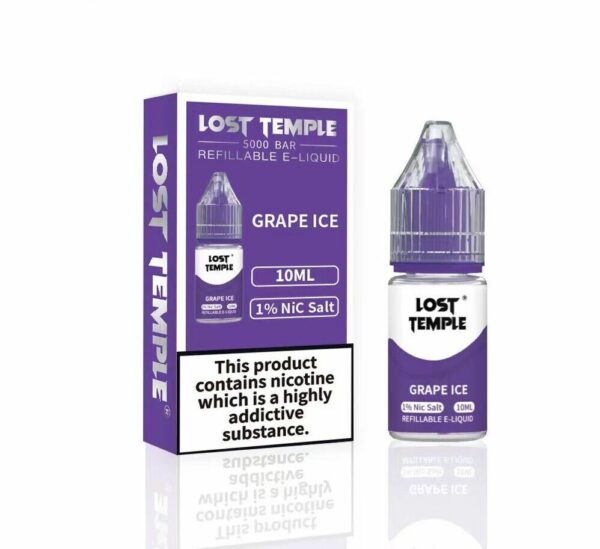 GRAPE ICE 10ML NIC SALT LOST TEMPLE