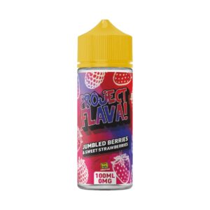 JUMBLED BERRIES & SWEET STRAWBERRIES 100ML E LIQUID BIG BOLD PROJECT FLAVA