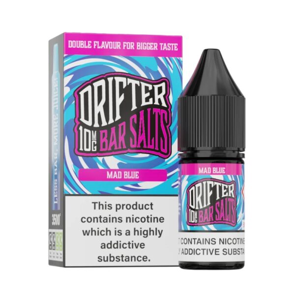 MAD BLUE 10ML NIC SALT DRIFTER BAR SALTS
