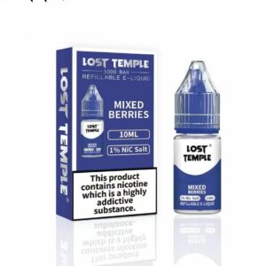 MIXED BERRIES 10ML NIC SALT LOST TEMPLE