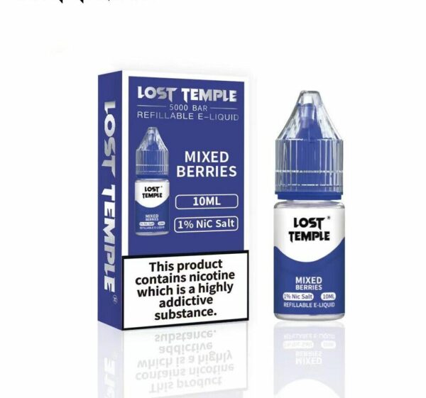 MIXED BERRIES 10ML NIC SALT LOST TEMPLE