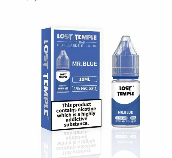 MR BLUE 10ML NIC SALT LOST TEMPLE