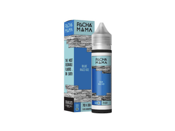 BLUE RAZZ ICE 50ML E LIQUID PACHA MAMA