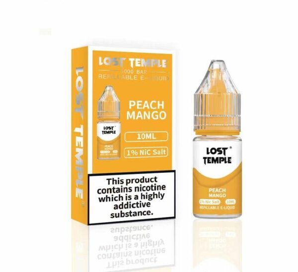 PEACH MANGO 10ML NIC SALT LOST TEMPLE