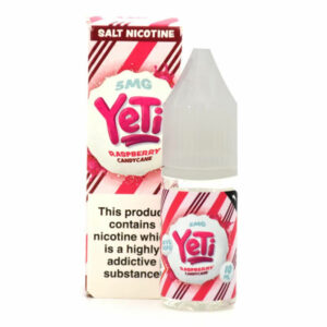 RASPBERRY CANDYCANE 10ML NIC SALT YETI