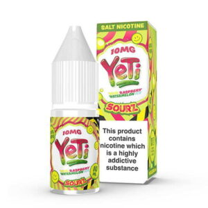 RASPBERRY WATERMELON ICE SOURZ 10ML NIC SALT YETI