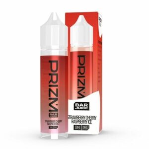 STRAWBERRY CHERRY RASPBERRY ICE 50ML E LIQUID PRIZM BAR JUICE