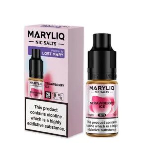 STRAWBERRY ICE 10ML NIC SALT MARYLIQ