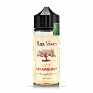 VCT STRAWBERRY 100ML E LIQUID RIPE VAPES