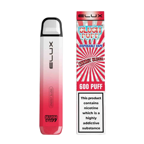 ELUX SLUSH PUFF 600 DISPOSABLE VAPE KIT 20MG - Image 2
