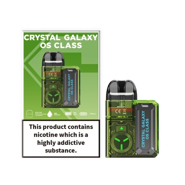 CRYSTAL GALAXY OS CLASS POD VAPE KIT 750MAH - Image 3