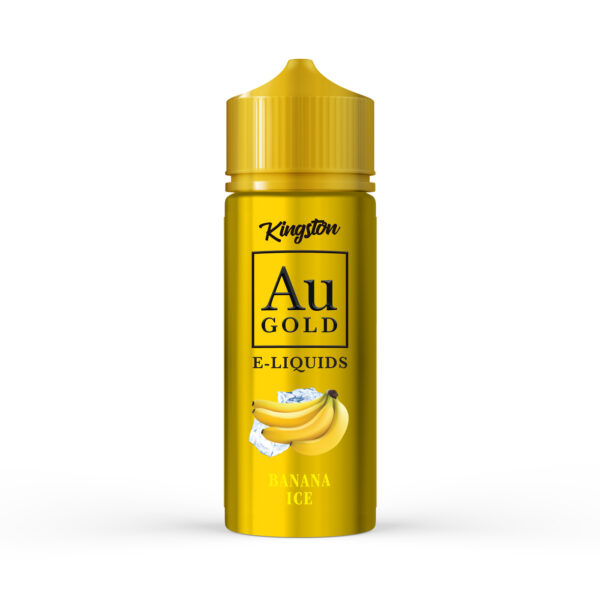 BANANA ICE AU GOLD 100ML E LIQUID KINGSTON