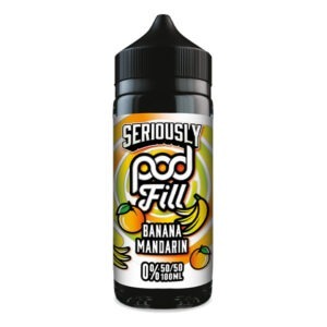 BANANA MANDARIN 100ML E LIQUID SERIOUSLY POD FILL