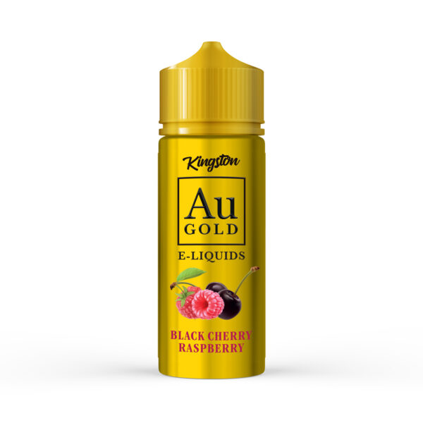 BLACK CHERRY RASPBERRY AU GOLD 100ML E LIQUID KINGSTON