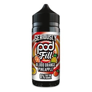 BLOOD ORANGE PINEAPPLE 100ML E LIQUID SERIOUSLY POD FILL