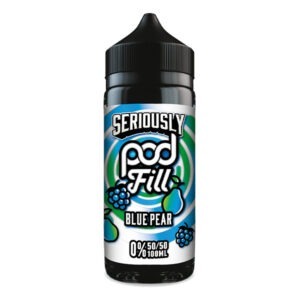 BLUE PEAR 100ML E LIQUID SERIOUSLY POD FILL
