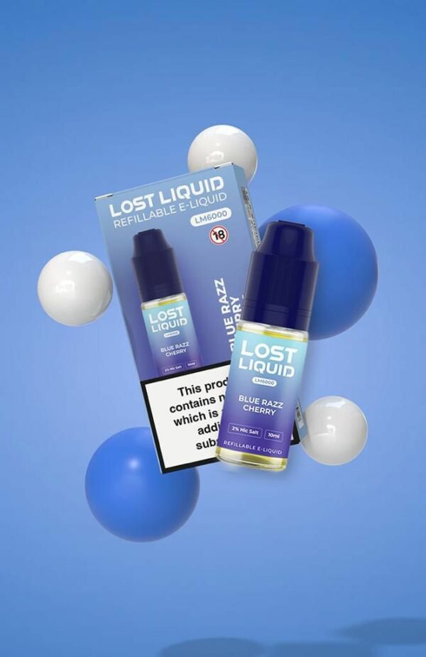 BLUE RAZZ CHERRY 10ML NIC SALT LOST LIQUID