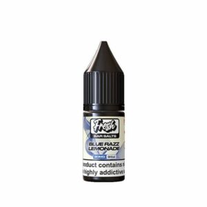 BLUE RAZZ LEMONADE 10ML NIC SALT FRESH BAR SALTS BY PUKKA PACK OF 10