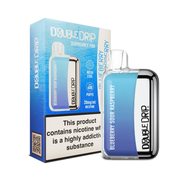 DOUBLE DRIP 600 DISPOSABLE VAPE KIT 20MG - Image 5