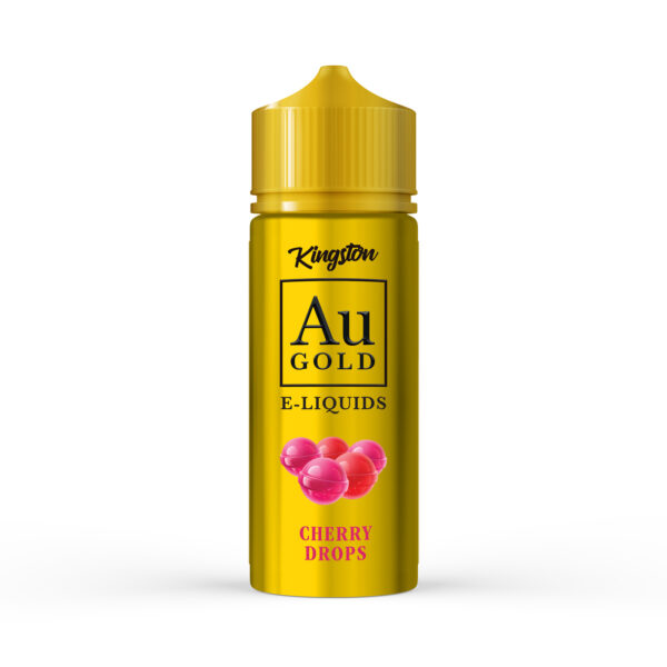 CHERRY DROPS AU GOLD 100ML E LIQUID KINGSTON