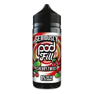 CHERRY TWIST 100ML E LIQUID SERIOUSLY POD FILL