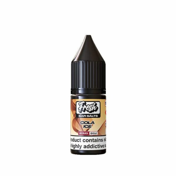 COLA ICE 10ML NIC SALT FRESH BAR SALTS BY PUKKA PACK OF 10