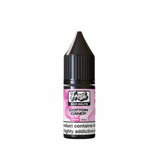 COTTON CANDY 10ML NIC SALT FRESH BAR SALTS BY PUKKA PACK OF 10