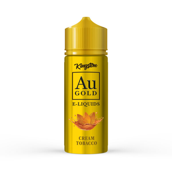 CREAM TOBACCO AU GOLD 100ML E LIQUID KINGSTON
