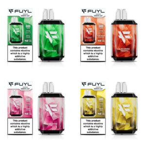 FUYL 600 DISPOSABLE VAPE KIT 20MG BY DINNER LADY