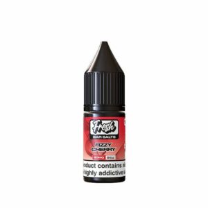 FIZZY CHERRY 10ML NIC SALT FRESH BAR SALTS BY PUKKA PACK OF 10