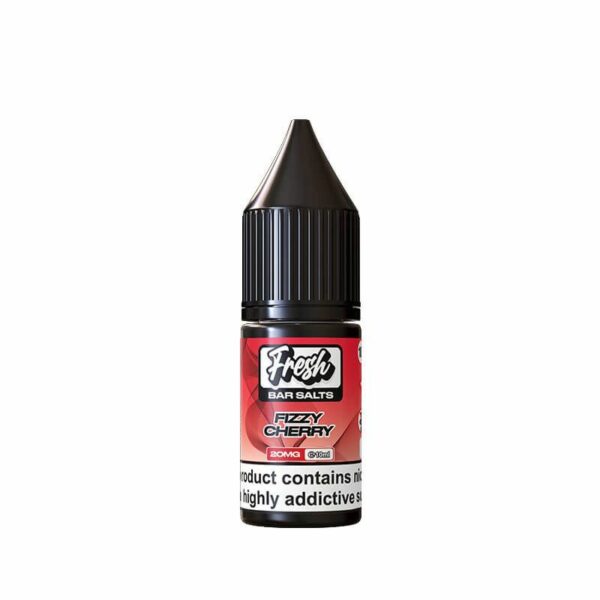 FIZZY CHERRY 10ML NIC SALT FRESH BAR SALTS BY PUKKA PACK OF 10